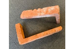 Eckstück Vintage Zement